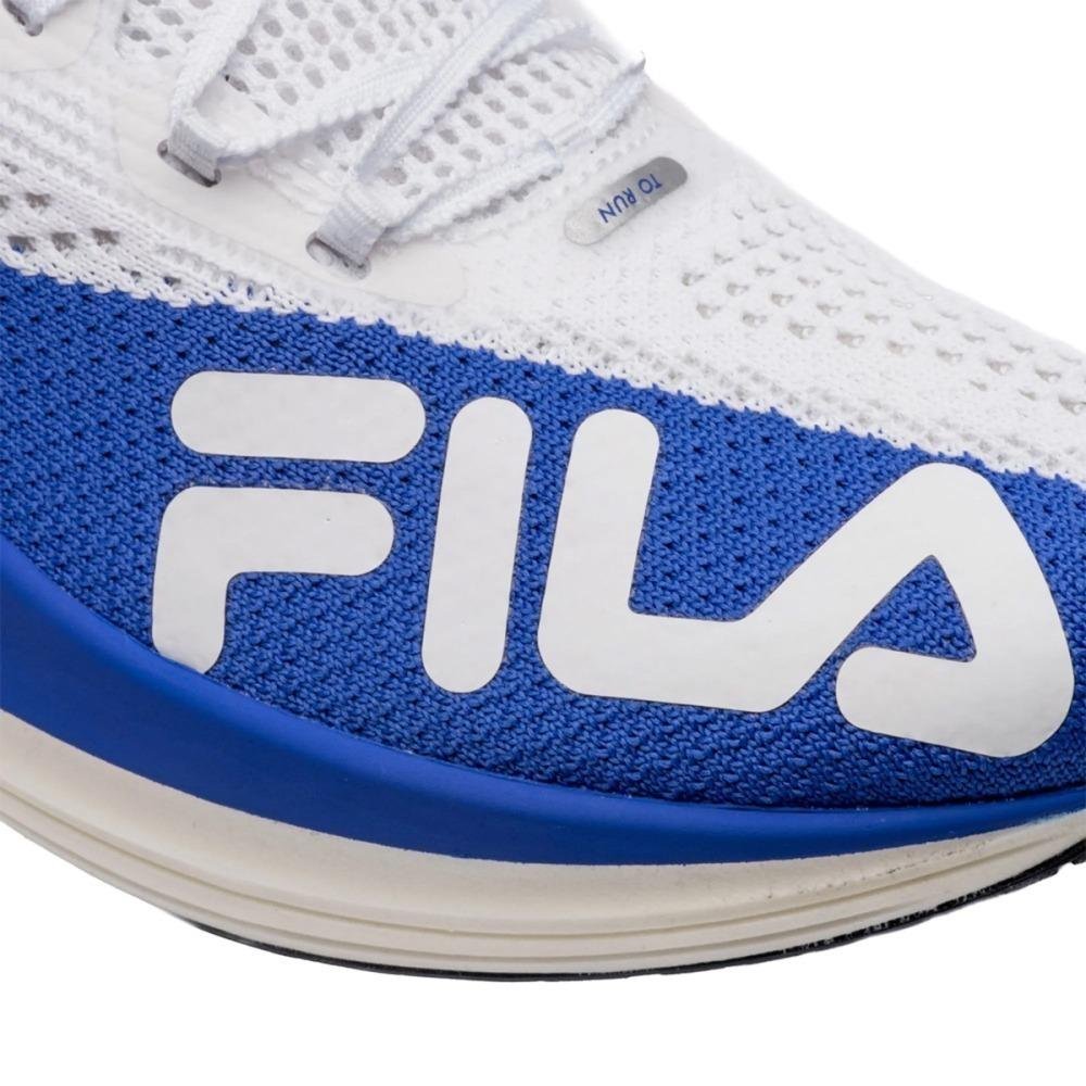Tênis Fila Racer Speedzone Branco/Azul 9