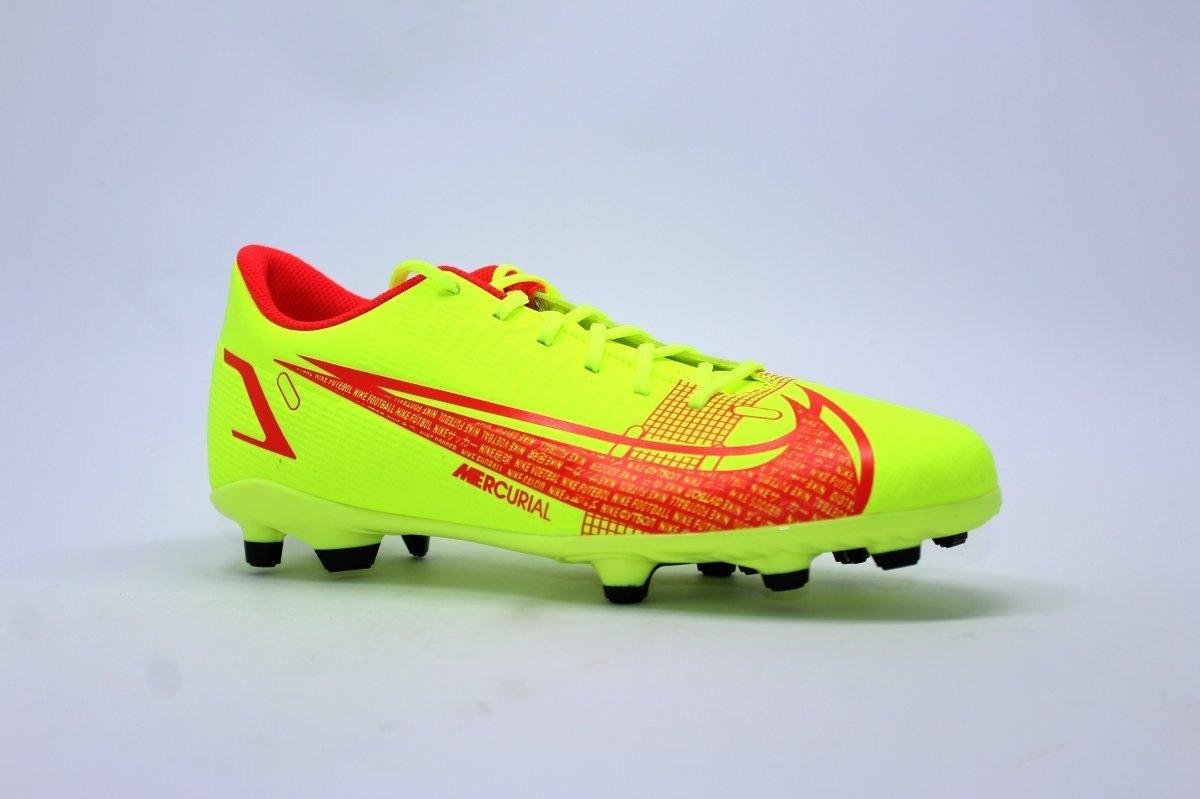 Chuteira Campo Nike Mercurial Vapor 14 Club Verde/Laranja 2