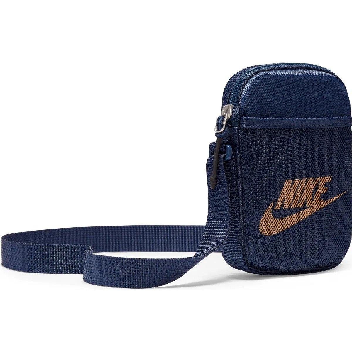 Bolsa Transversal Nike Heritage 1 litro Azul/Amarelo 3