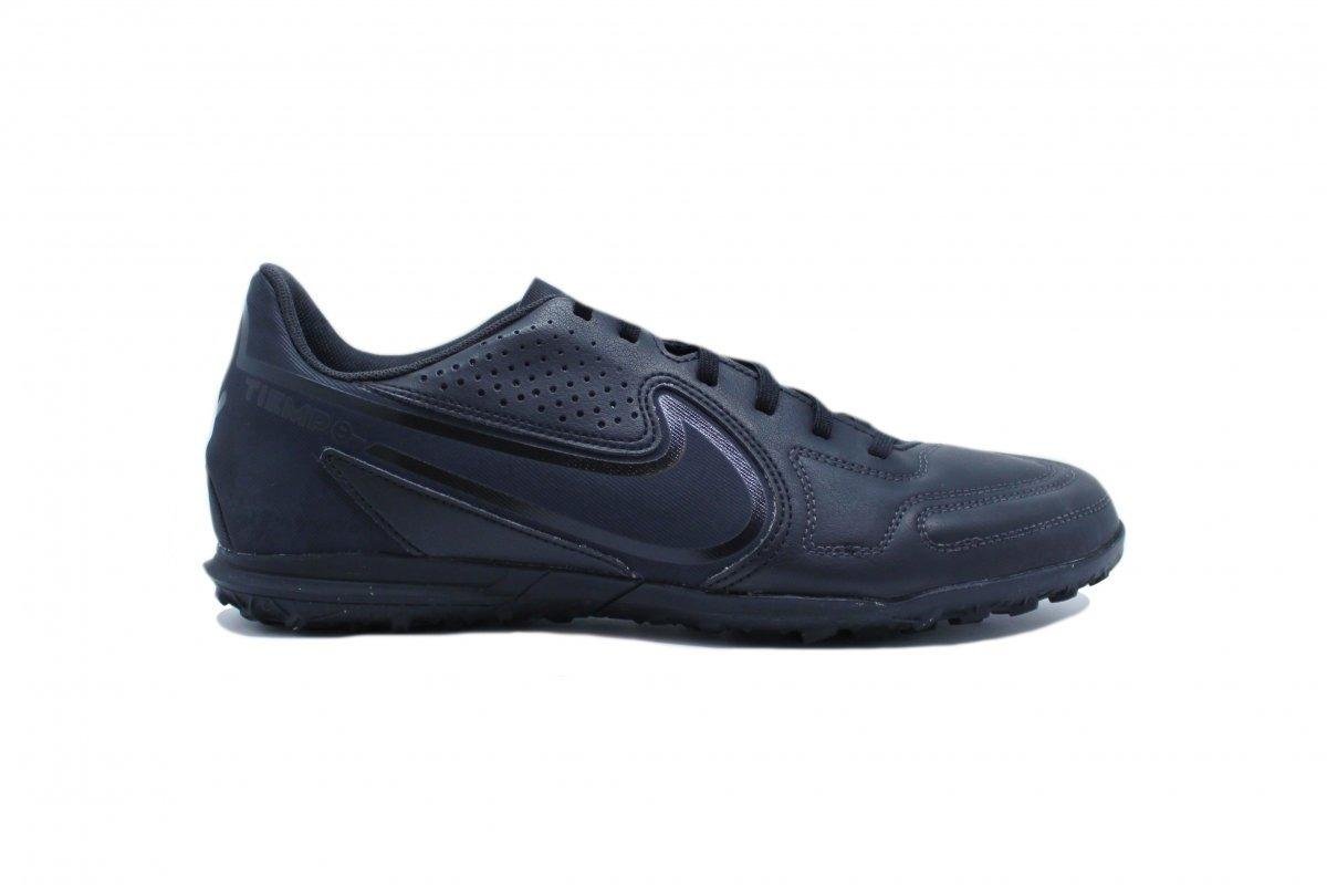 Chuteira Society Nike Tiempo Legend 9 Club Preto 13