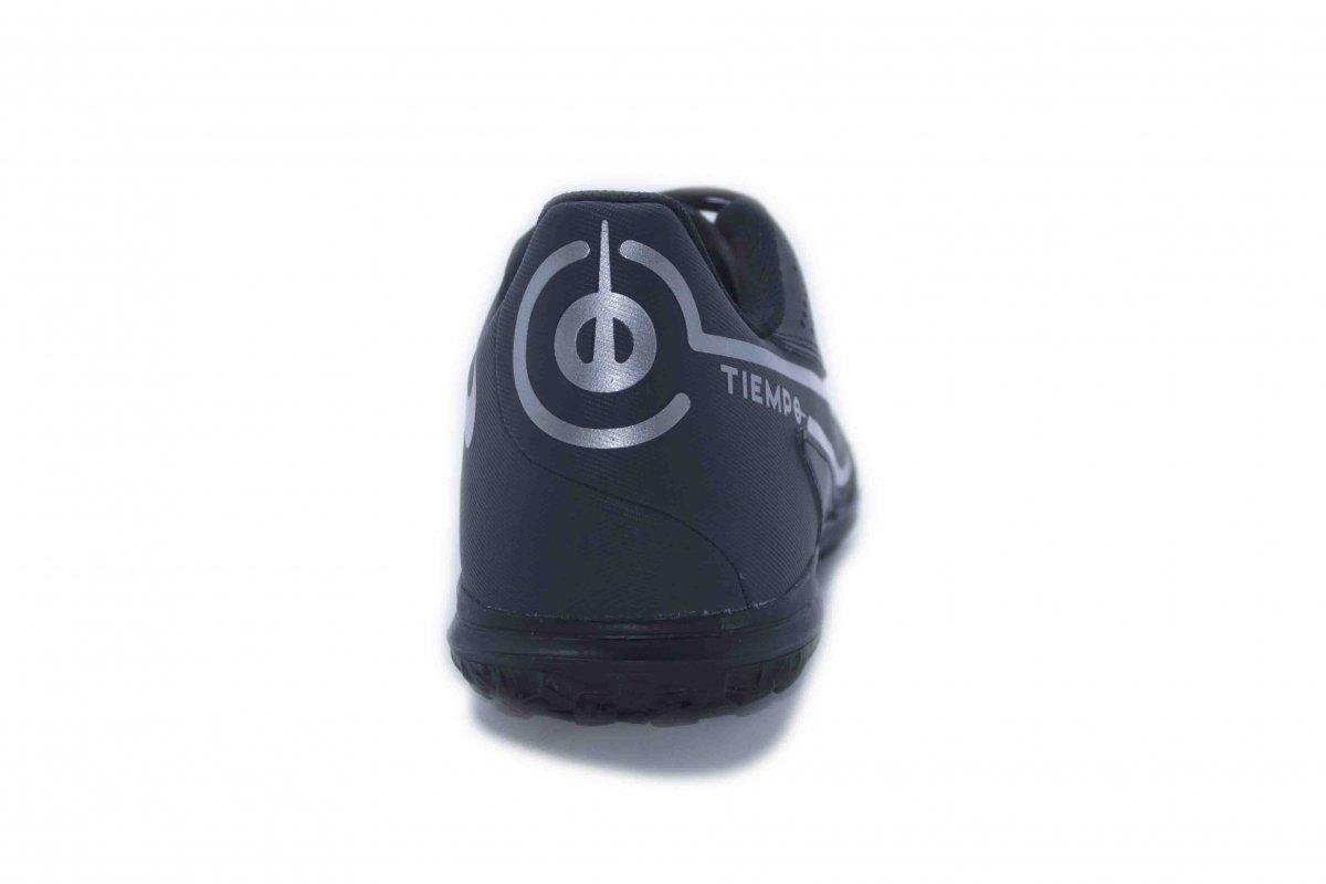 Chuteira Society Nike Tiempo Legend 9 Club Preto 9