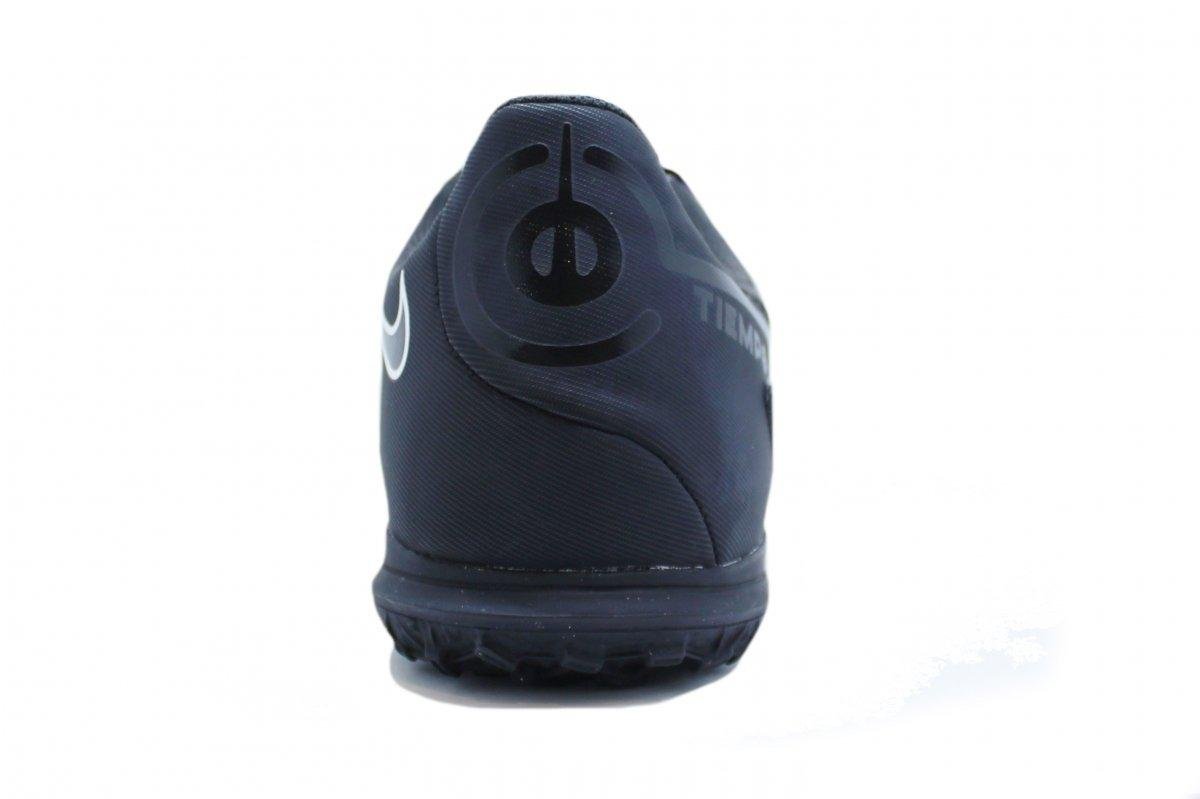 Chuteira Society Nike Tiempo Legend 9 Club Preto 10