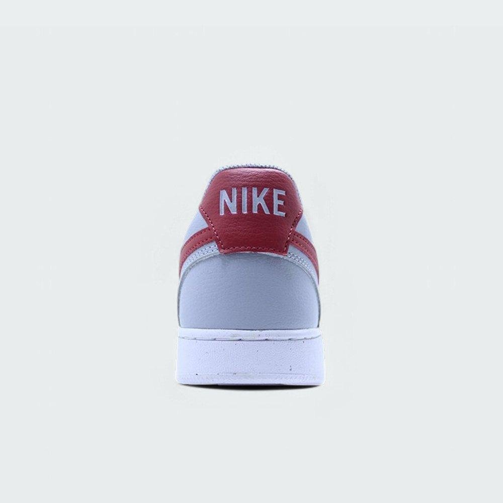 Tênis Nike Court Vision Low Next Nature Cinza/Vermelho 3