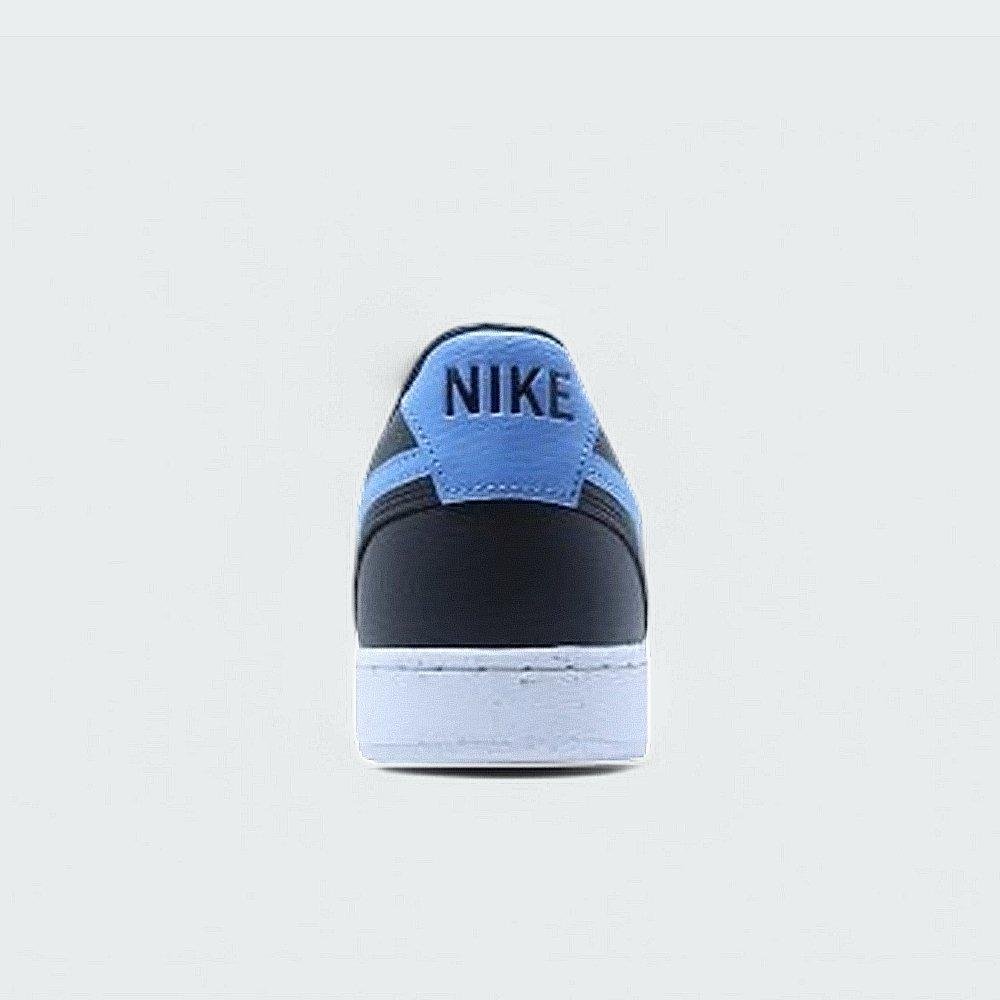 Tênis Nike Court Vision Low Next Nature Preto/Azul 3