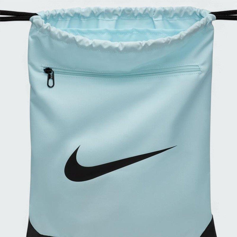 Sacola Nike Brasilia 9.5 Drawstring Azul/Preto 4
