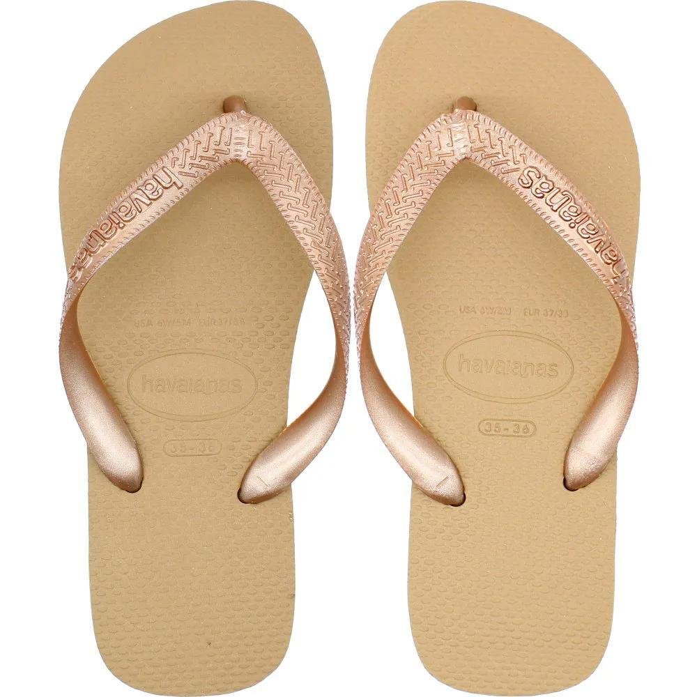 Chinelo Havaianas Top Logo Metallic