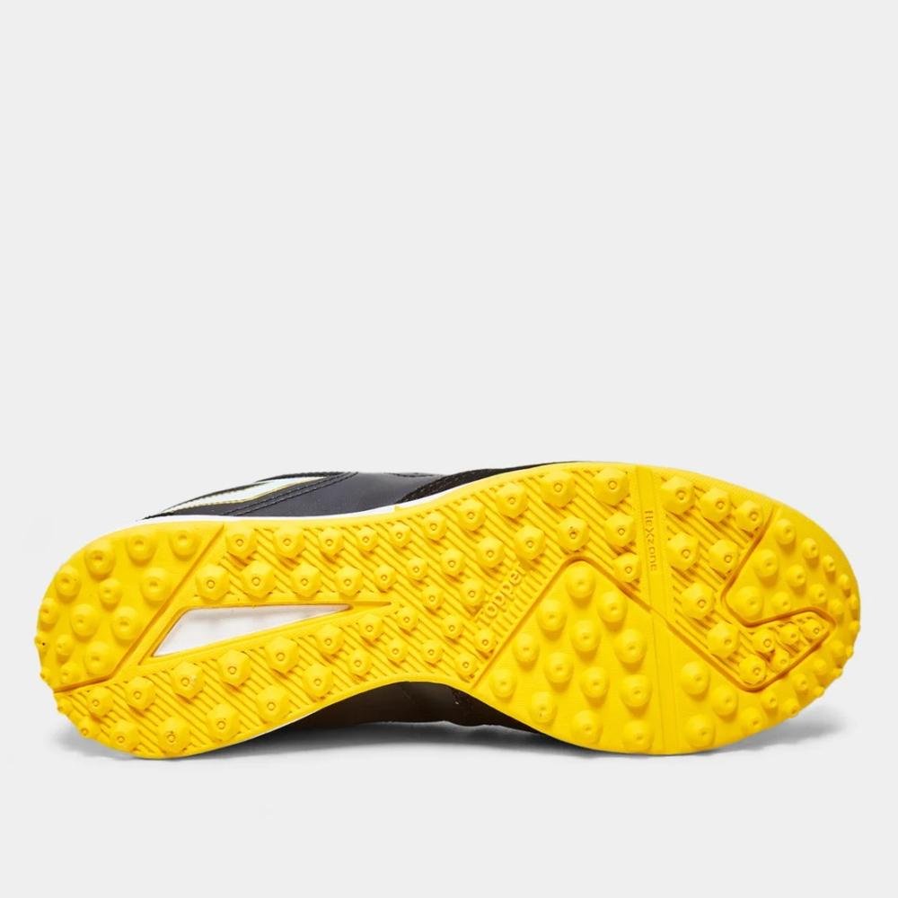 Chuteira Society Topper Dominator Club VI Preto/Dourado 5