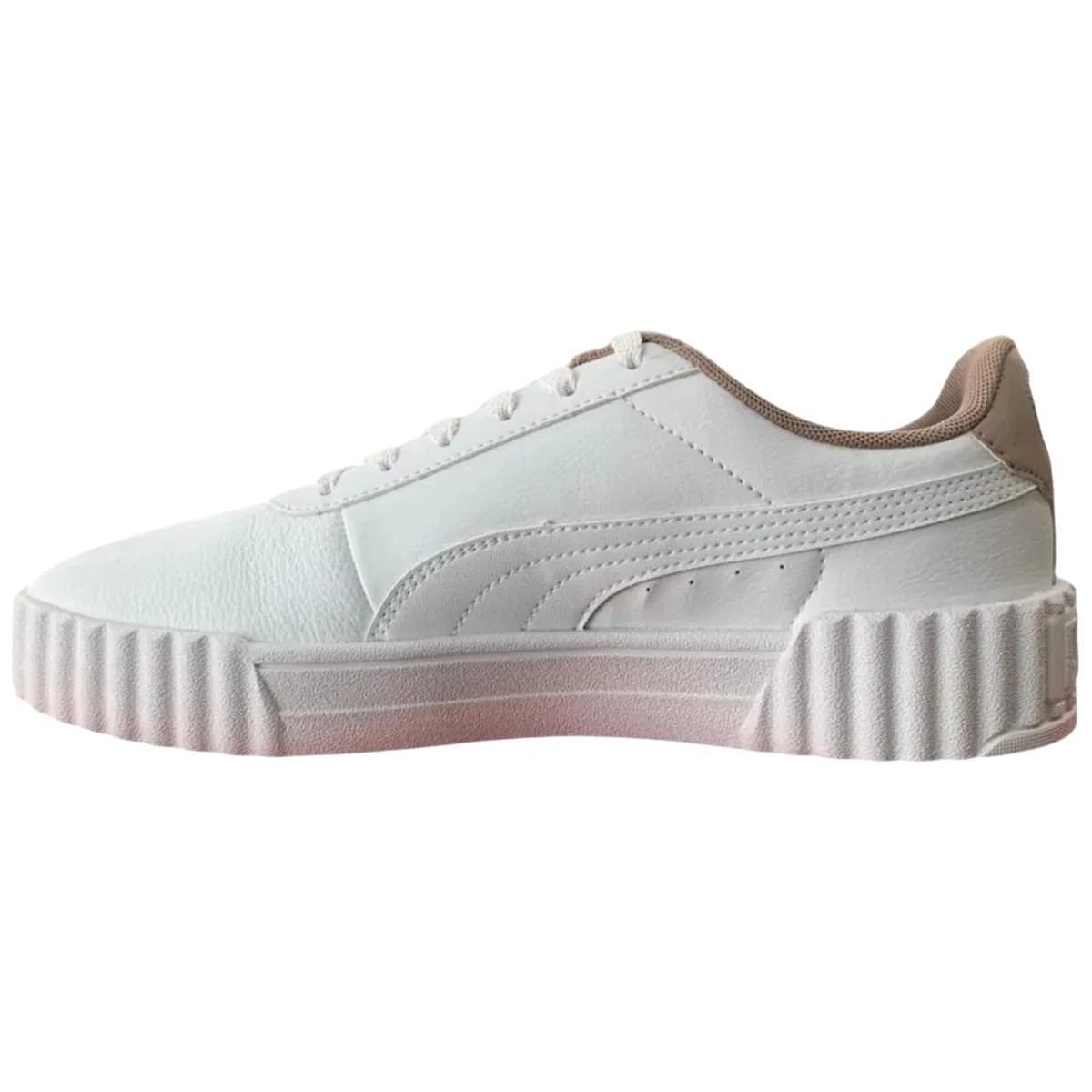 Tênis Puma Carina 3.0 SD BDP Branco/Rosa 3