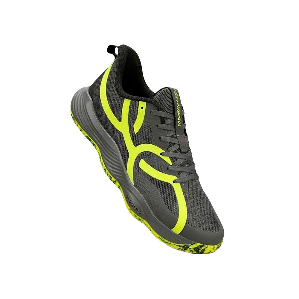 Tênis Olympikus Qu4dra 2 Cinza/Verde 2