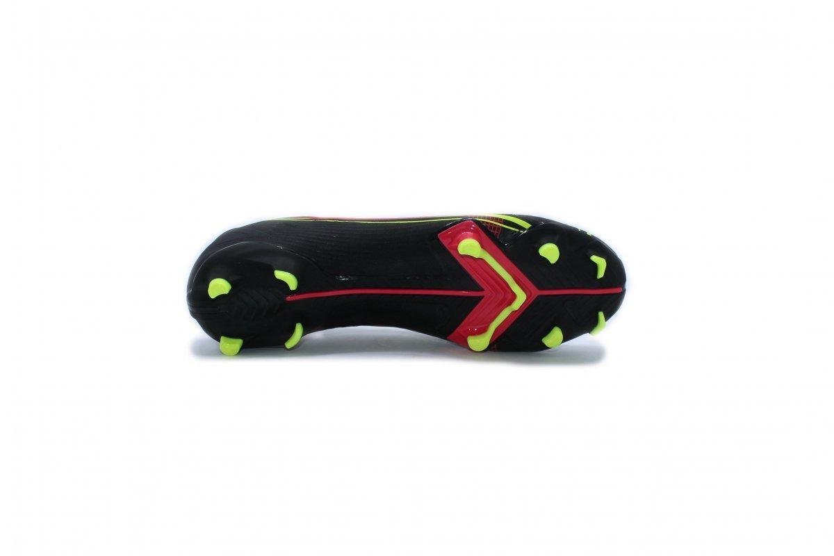 Chuteira Campo Nike Mercurial Vapor 14 Academy Preto/Verde 4