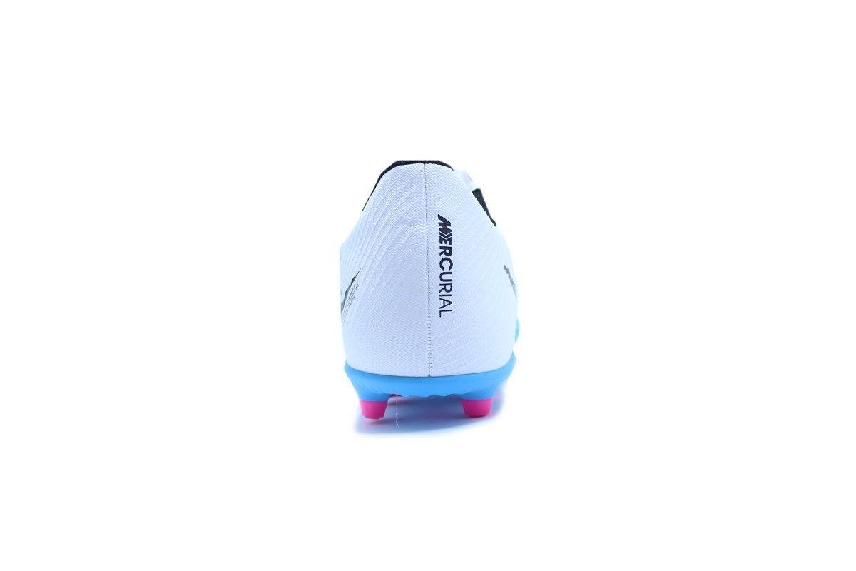 Chuteira Campo Nike Mercurial Vapor 15 Club Branco/Azul 3