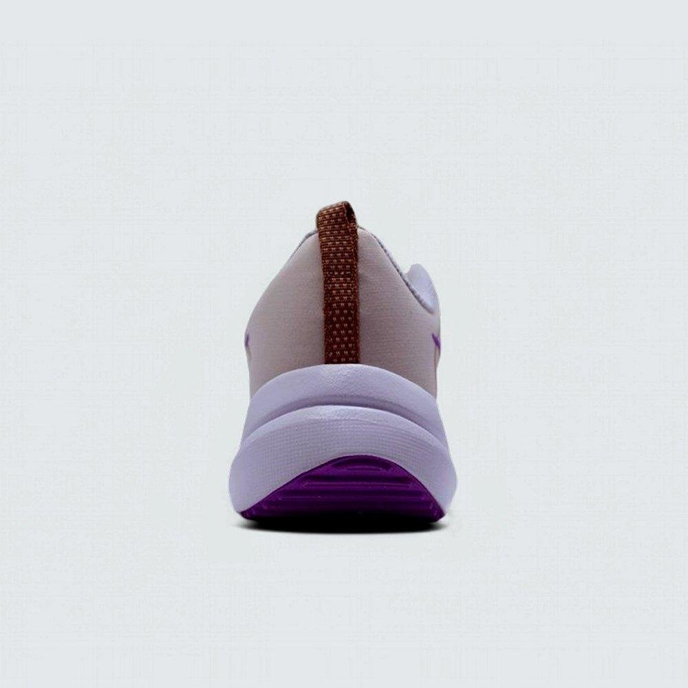 Tênis Nike Downshifter 12 Bege/Roxo 3