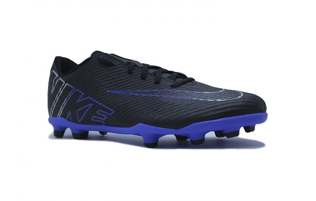 Chuteira Campo Nike Mercurial Vapor 15 Club Preto/Azul 2