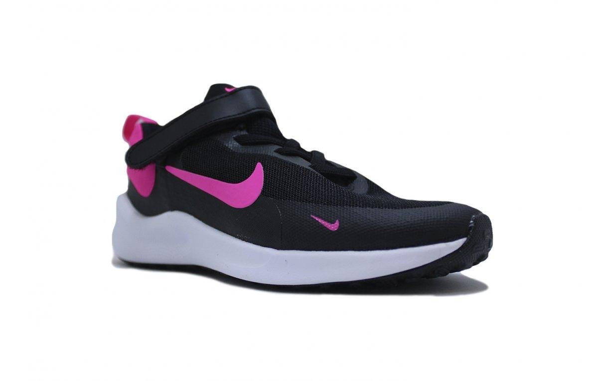 Tênis Nike Revolution 7 PSV Preto/Rosa 2