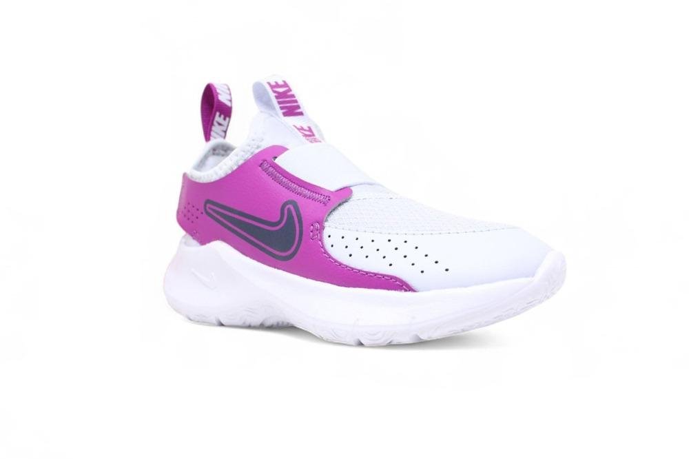 Tênis Nike Flex Runner 3 PS Branco/Rosa 2