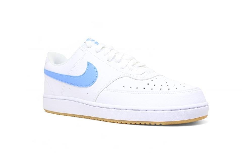Tênis Nike Court Vision Lo Gum Branco/Azul 2