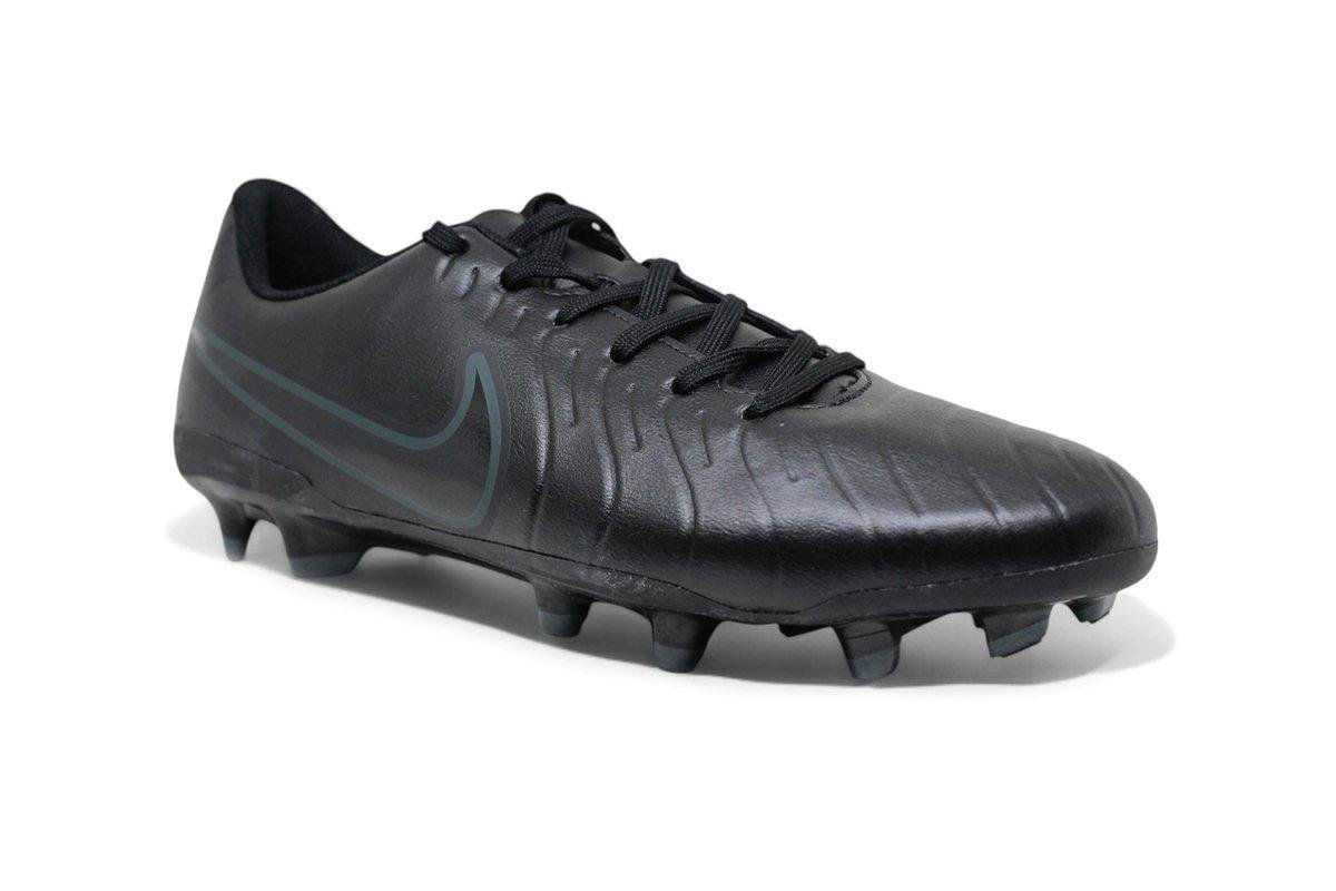 Chuteira Campo Nike Tiempo Legend 10 Club Preto/Azul 2