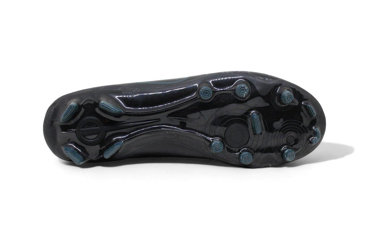 Chuteira Campo Nike Tiempo Legend 10 Club Preto/Azul 4