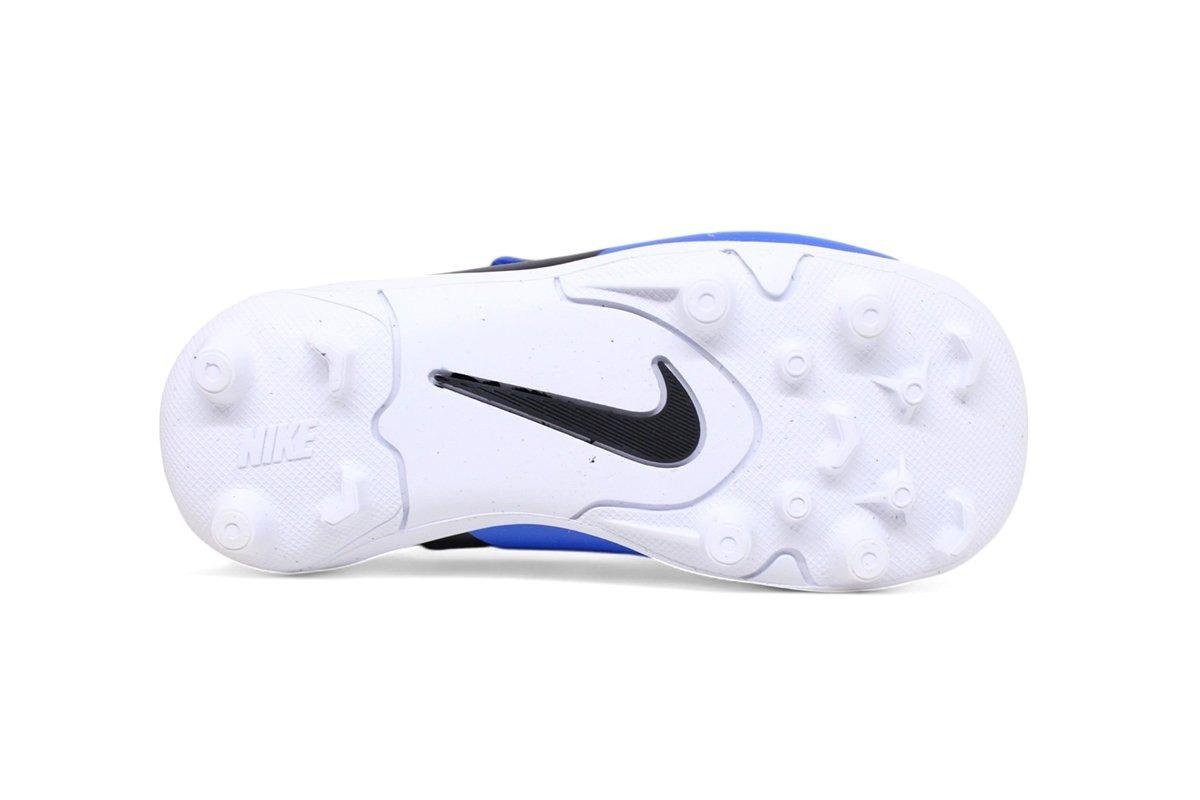 Chuteira Campo Nike Legend 10 Club Ps Azul/Preto 4
