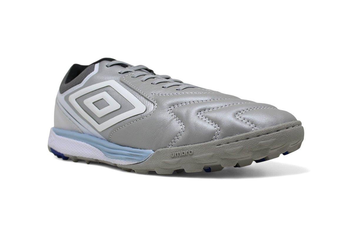 Chuteira Society Umbro Adamant Master Class Pro Bump Prata 2