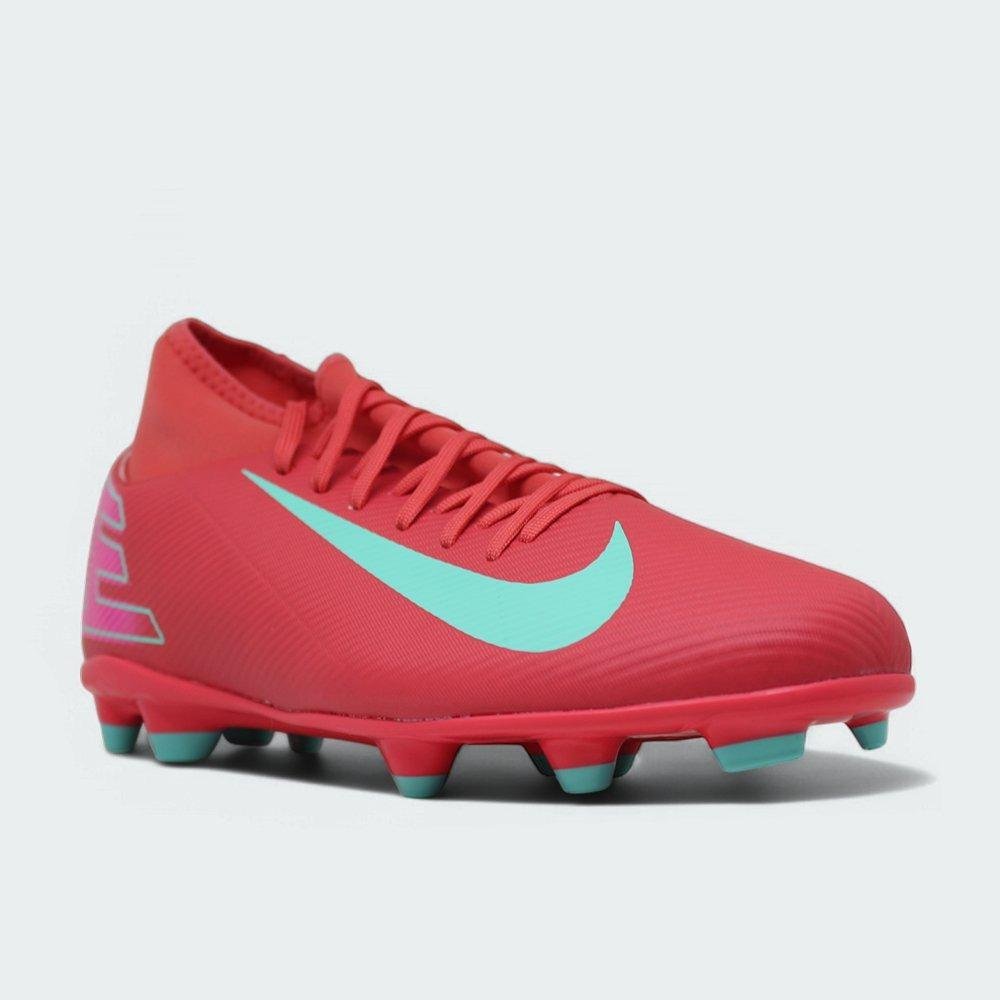 Chuteira Campo Nike Mercurial Superfly 10 Club FG Rosa 2