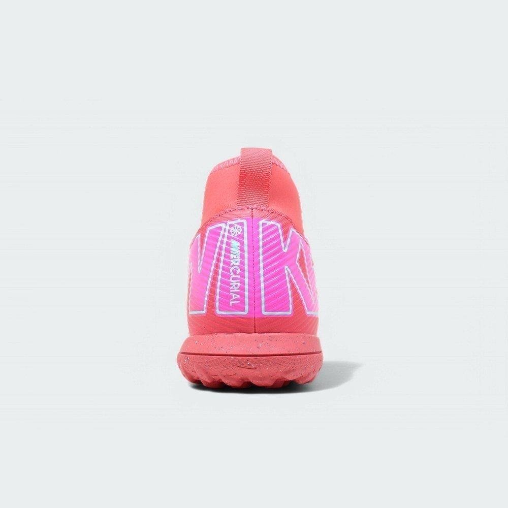Chuteira Nike Jr Superfly 10 Club Society Laranja/Azul 4