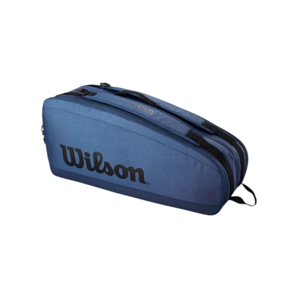 Raqueteira Tripla Wilson Tour Ultra 6 Azul 3