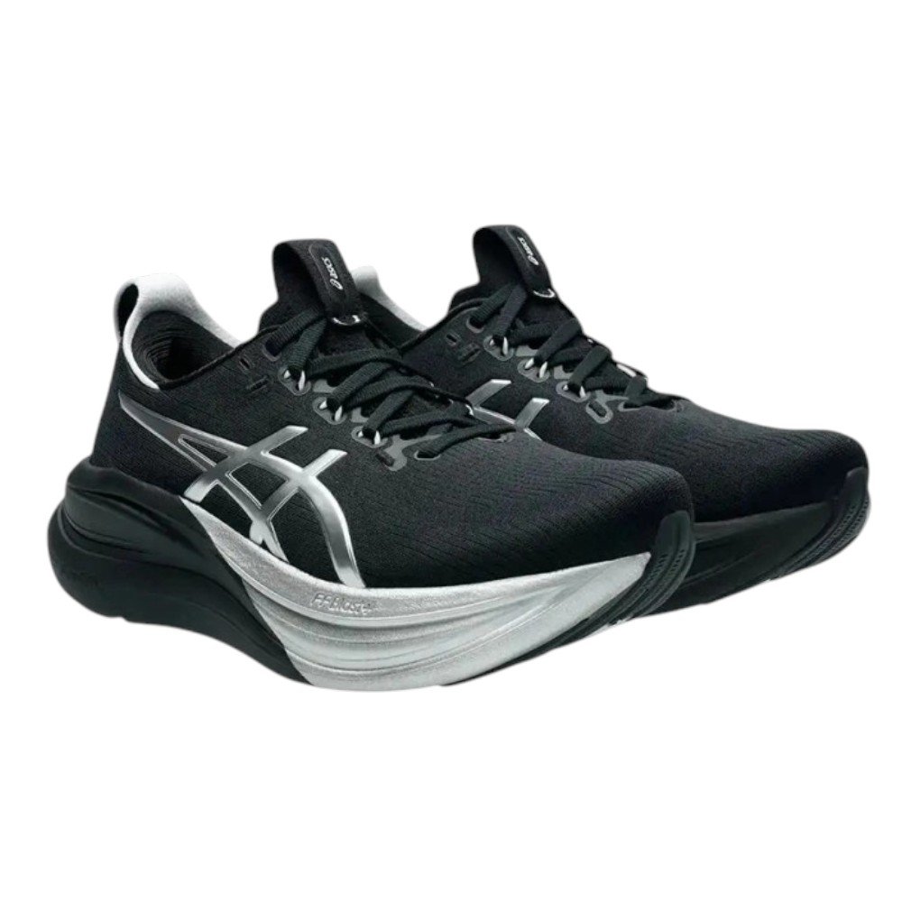 Tênis ASICS Gel-Nimbus 28 Platinum Preto 2