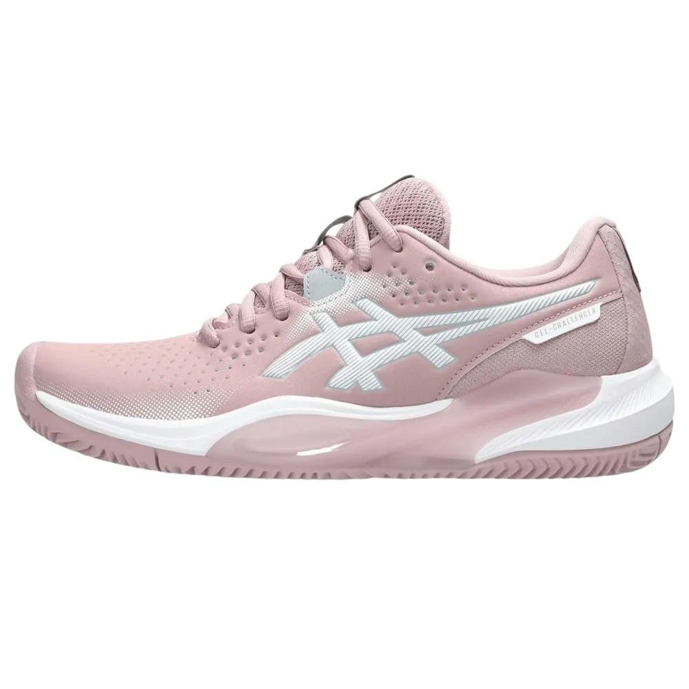 Tênis Asics Challenger 15 Clay Branco/Rosa 5