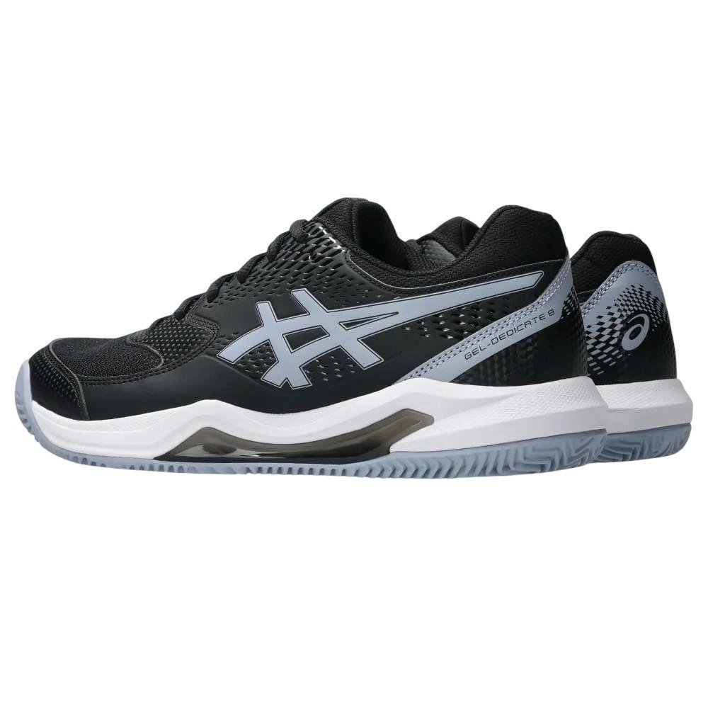 Tênis Asics Dedicate 8 Clay Preto 3