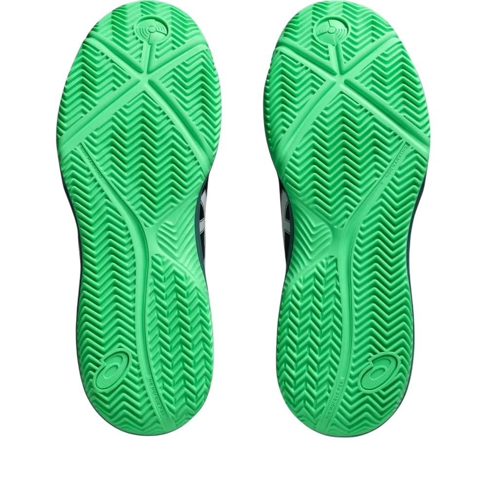 Tênis Asics Dedicate 8 Padel Preto/Verde 7