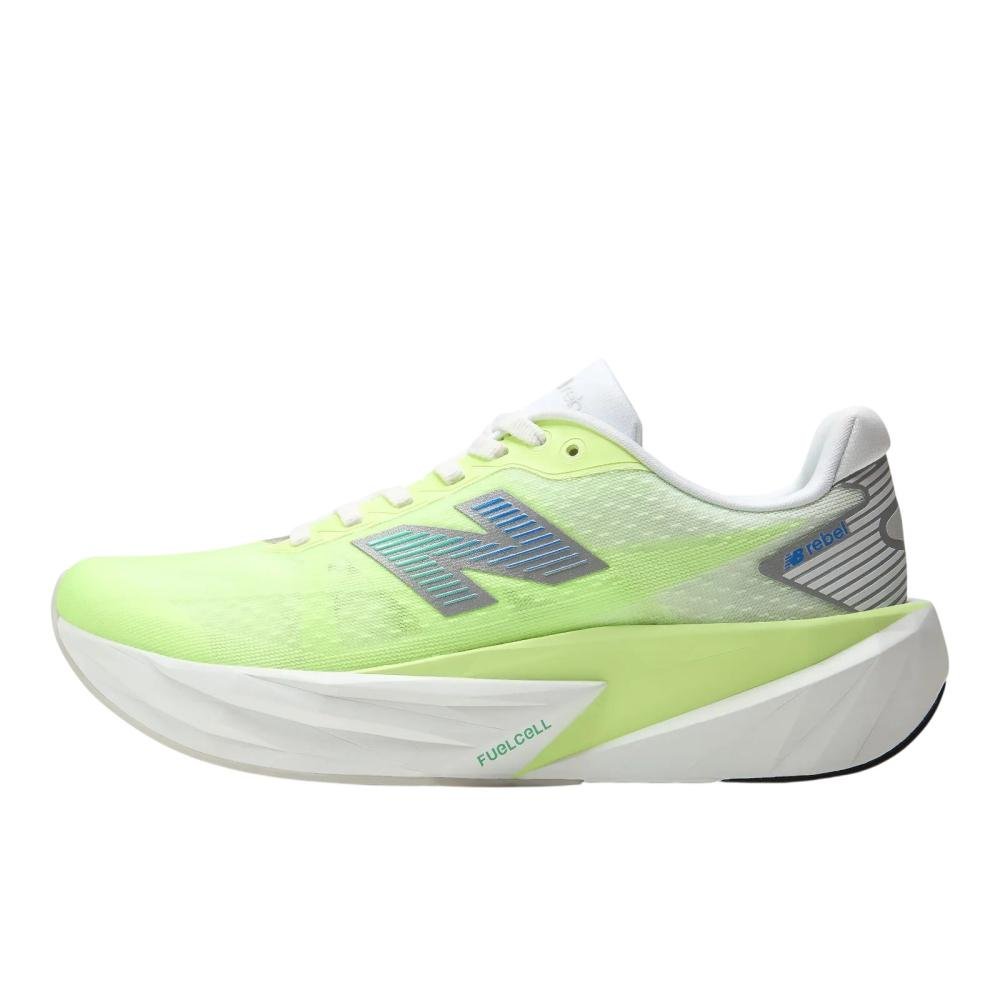 Tênis New Balance Rebel V5 Branco/Verde 3