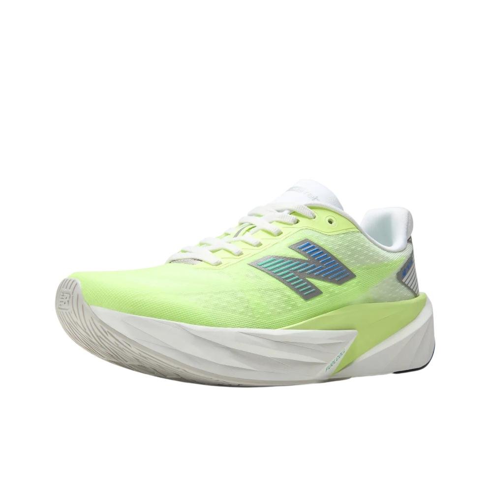 Tênis New Balance Rebel V5 Branco/Verde 4