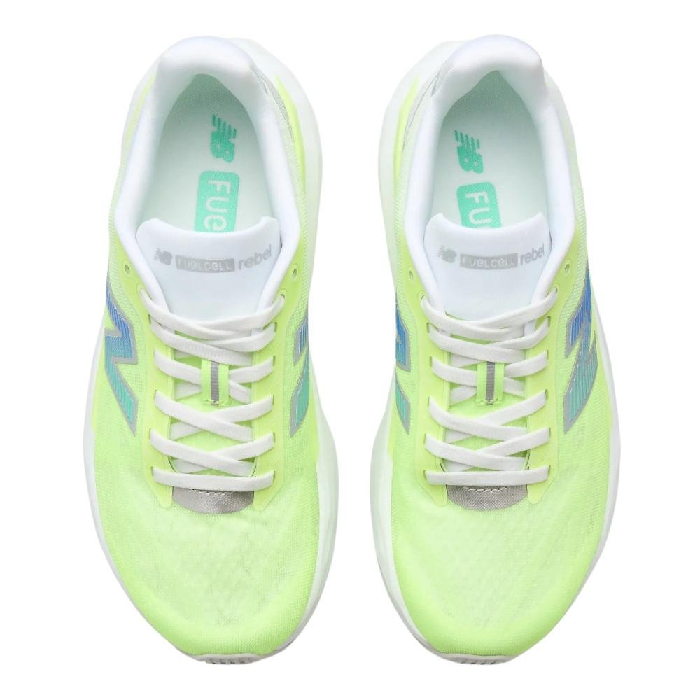 Tênis New Balance Rebel V5 Branco/Verde 7
