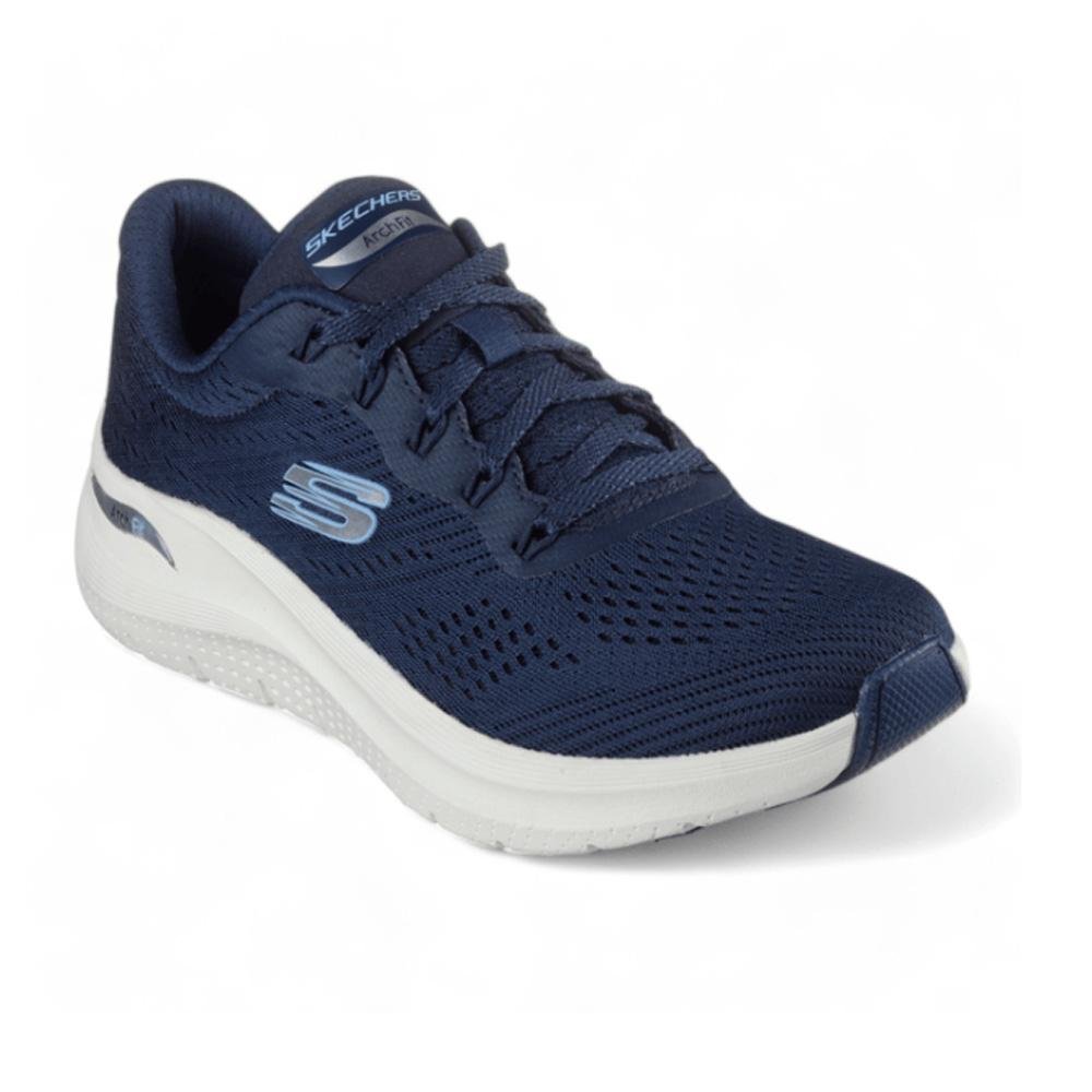 Tênis Skechers Arch Fit 2.0 Branco/Azul 3