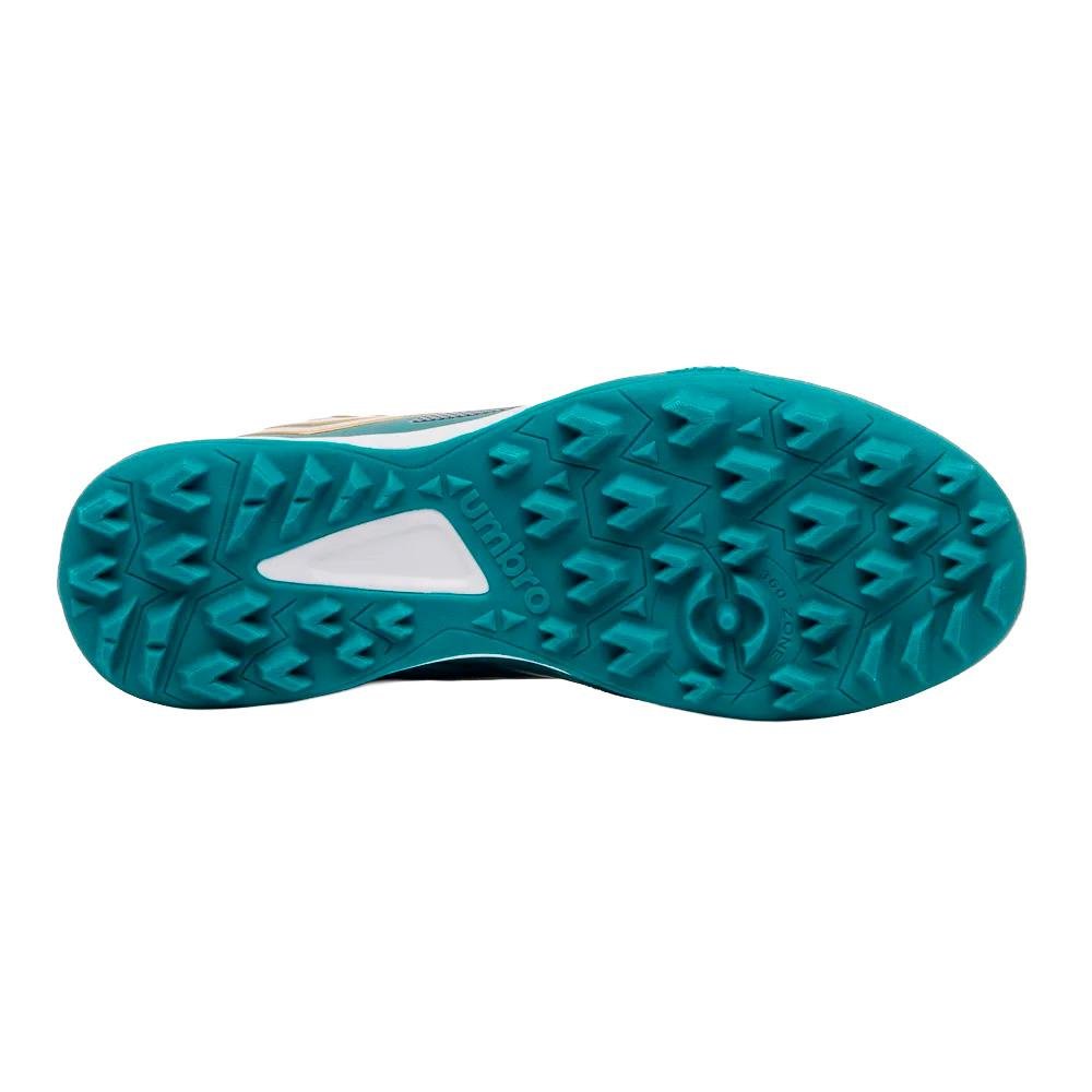 Chuteira Society Umbro Pro 5 Bump Club Verde/Dourado 5
