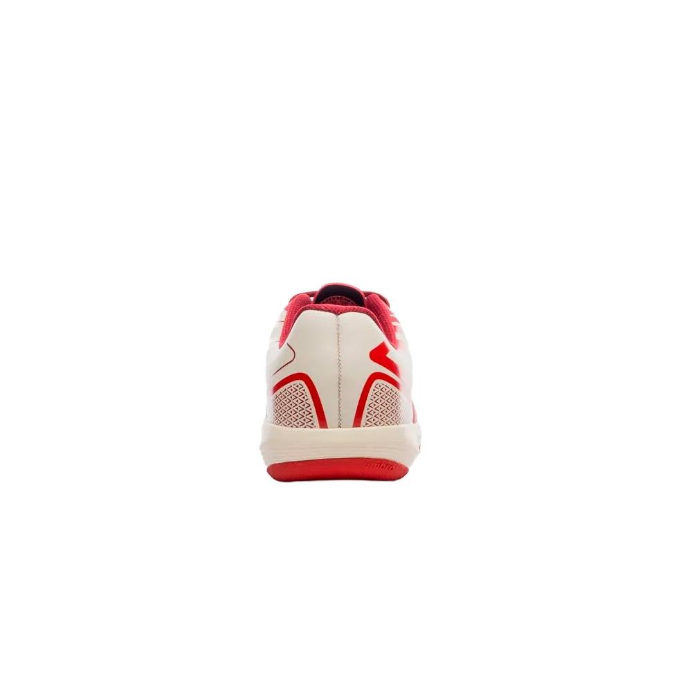 Chuteira Futsal Umbro Pro 5 Jr Vermelho/Bege 6