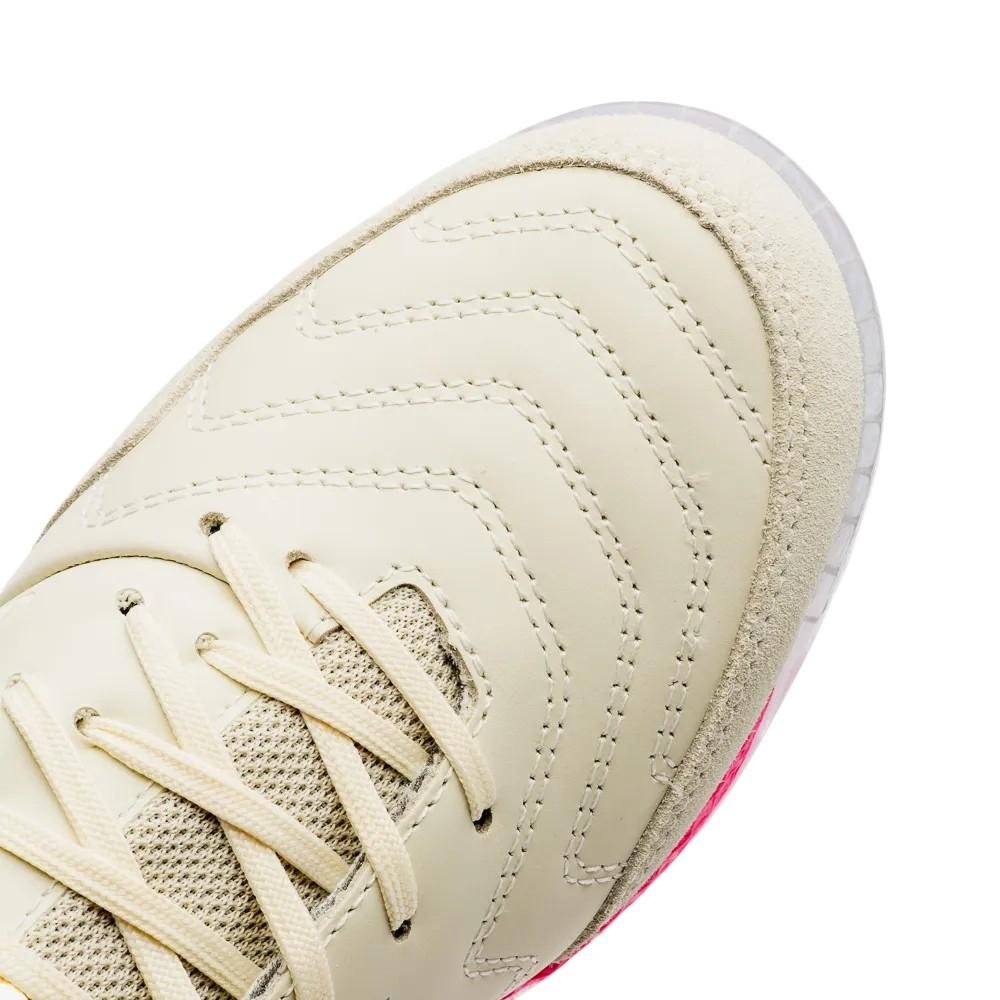 Chuteira Umbro Pro 5 Bump Bege/Azul 9