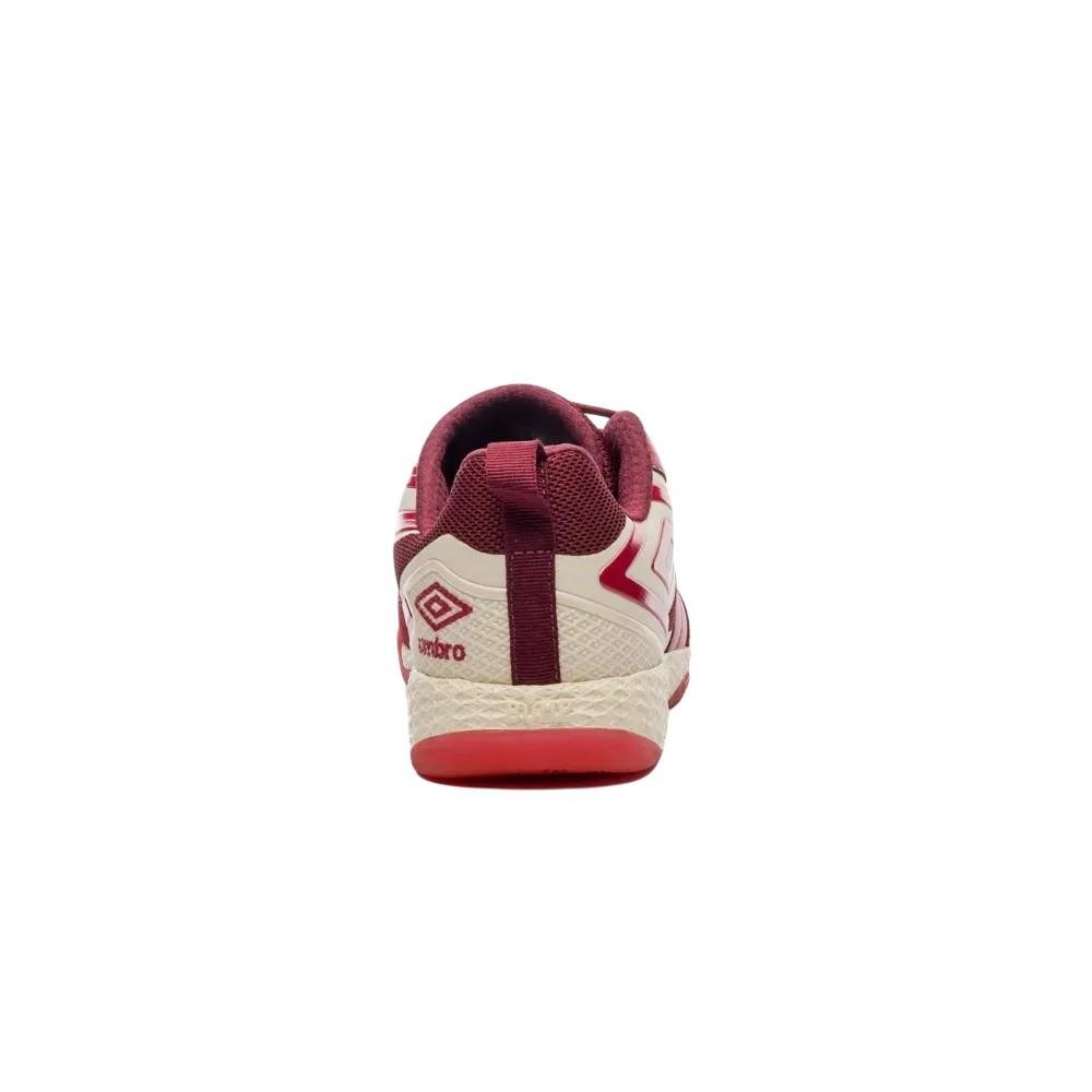 Chuteira Umbro Pro 5 Bump Vermelho/Bege 7