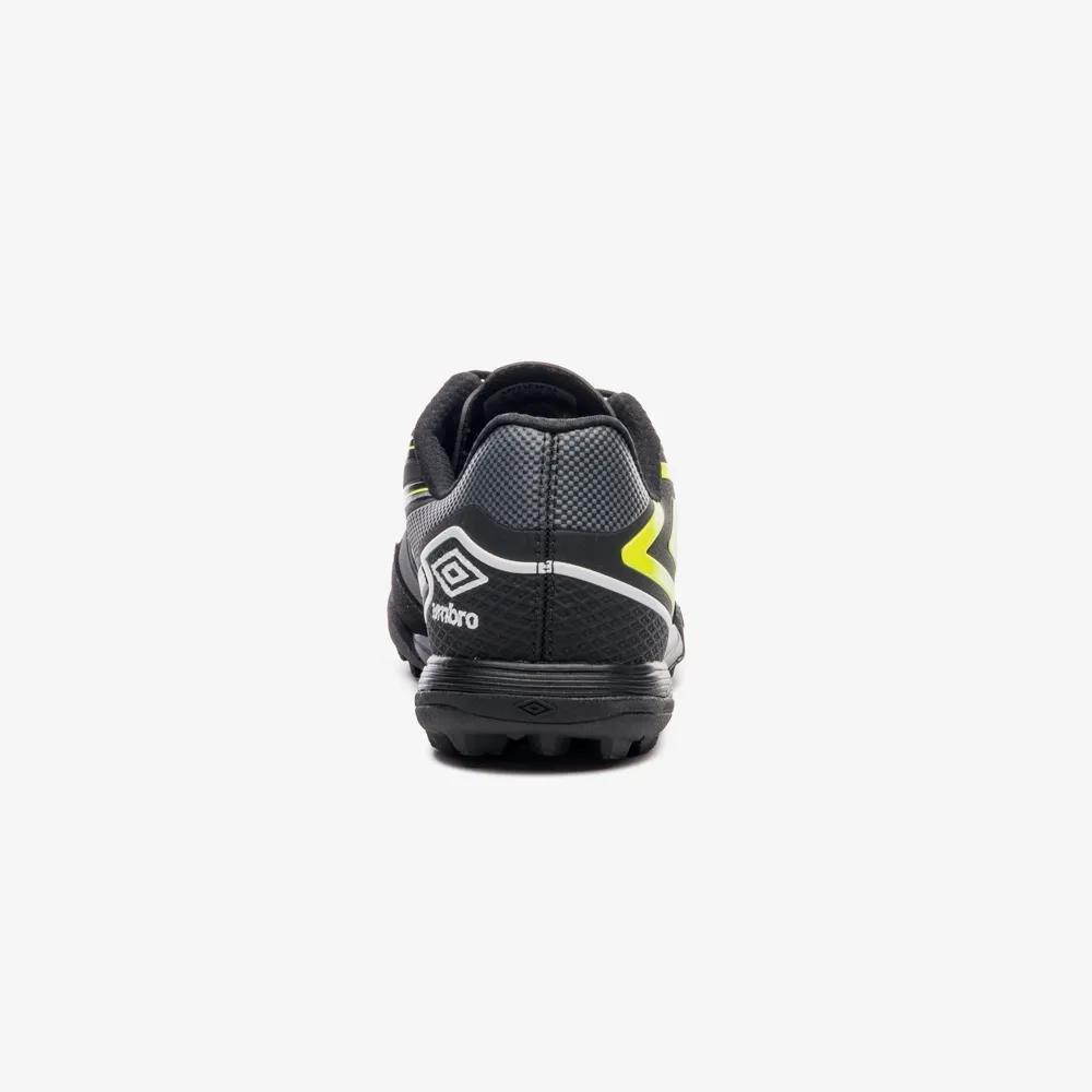 Chuteira Futsal Umbro Pro 5 Bump Club Preto/Verde 3