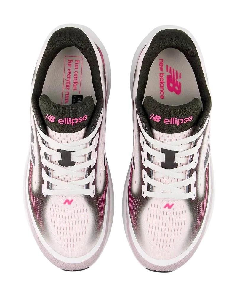 Tênis New Balance Fresh Foam Elipse Branco/Rosa 4