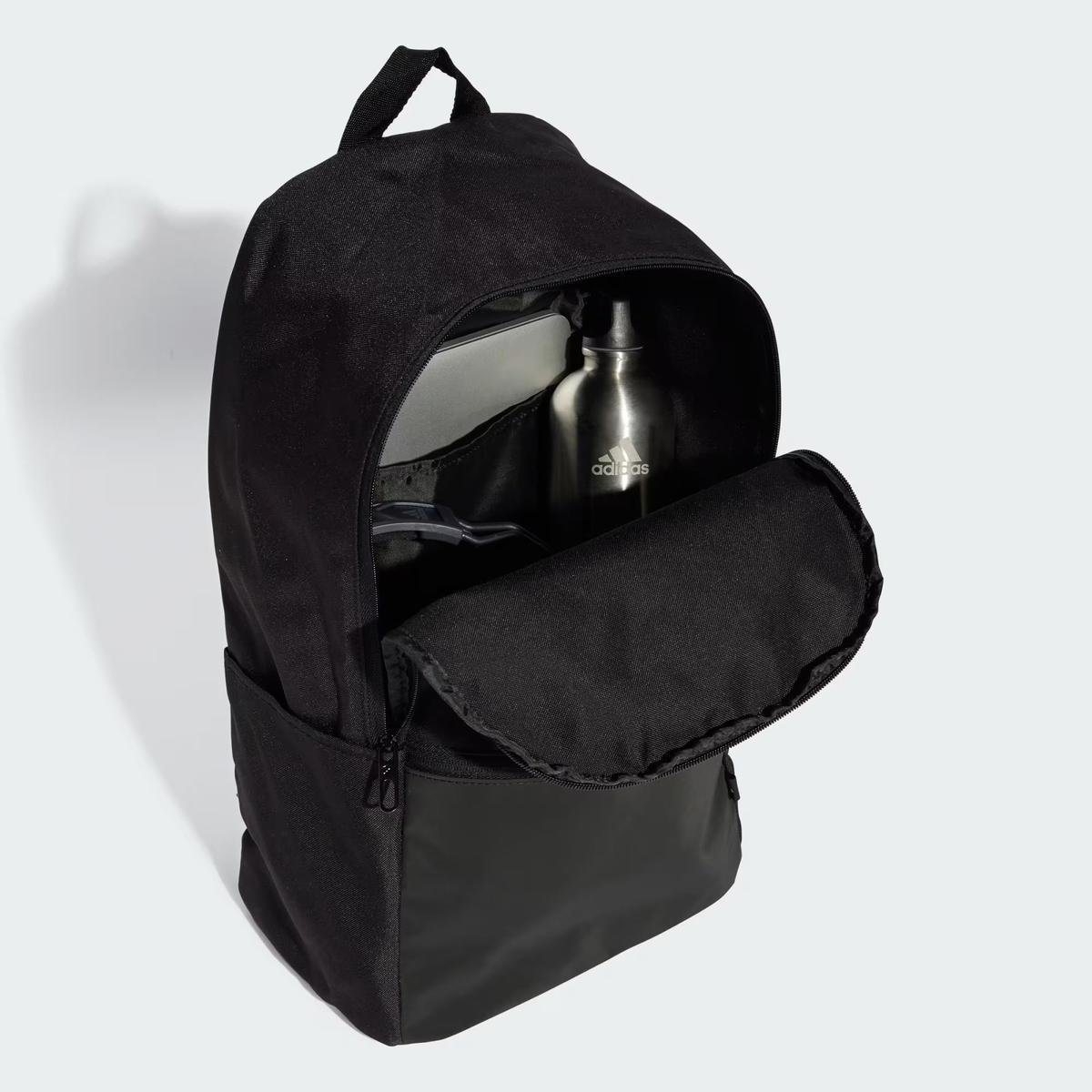 Mochila Adidas Classica Logo Linear Preto 4