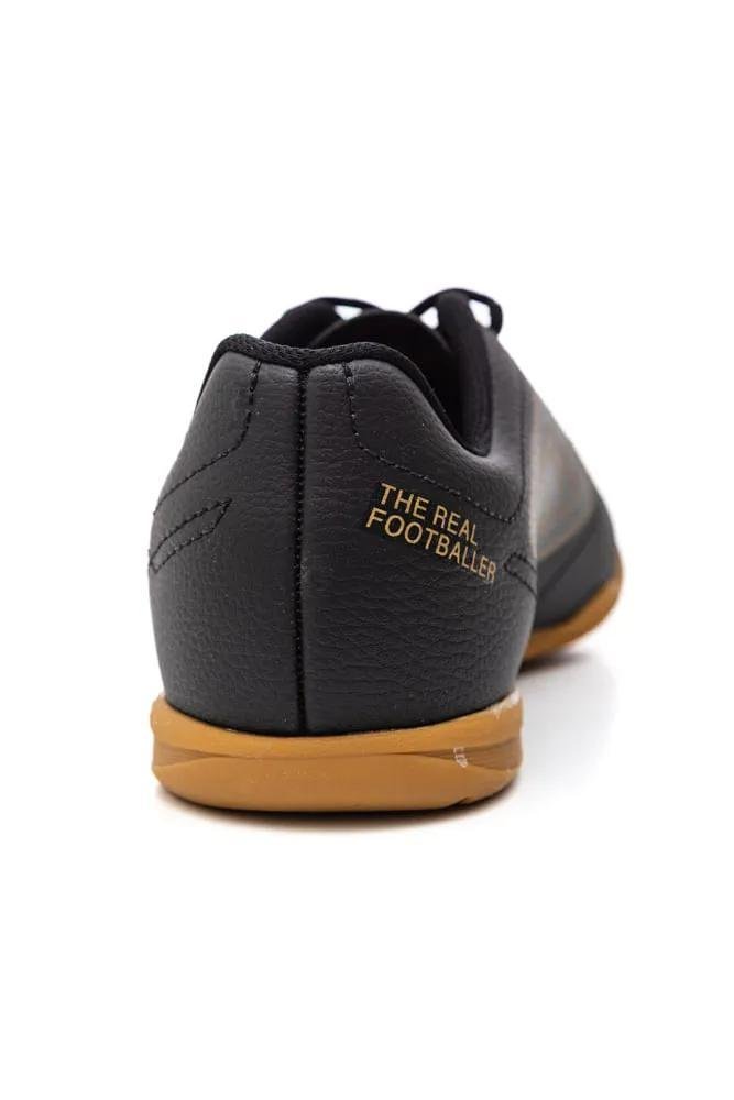 Chuteira Futsal Umbro Class Footballer Preto/Dourado 2