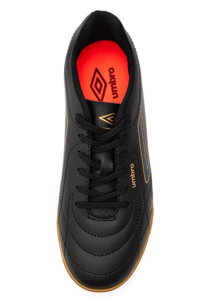 Chuteira Futsal Umbro Class Footballer Preto/Dourado 3