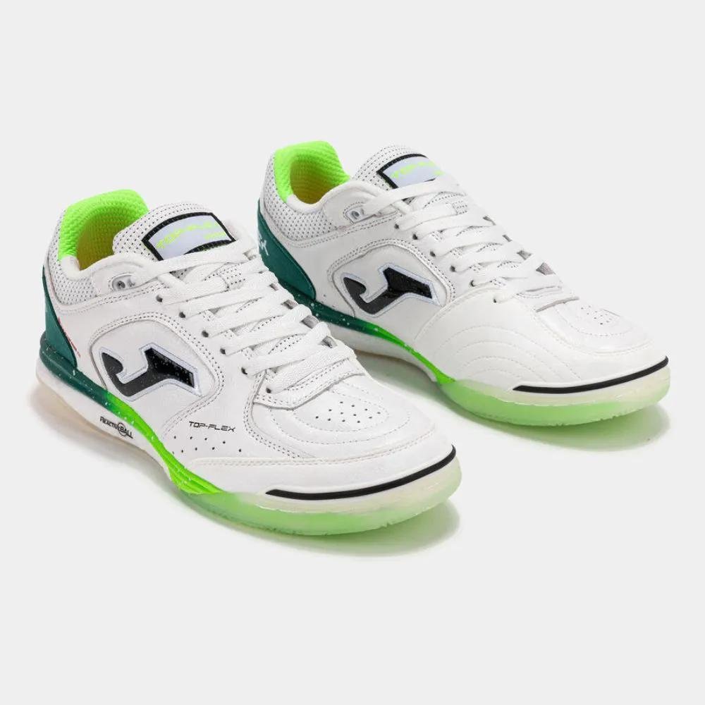 Chuteira Futsal Joma Top Flex 2632 Branco 2