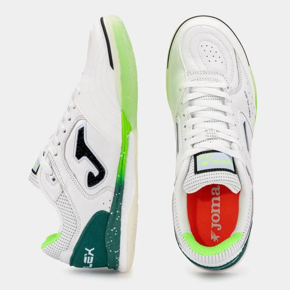 Chuteira Futsal Joma Top Flex 2632 Branco 4