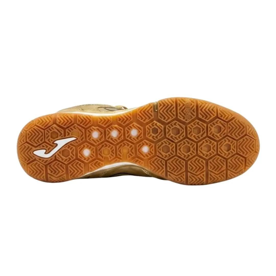 Chuteira Futsal Joma Gold Premium Dourado 5