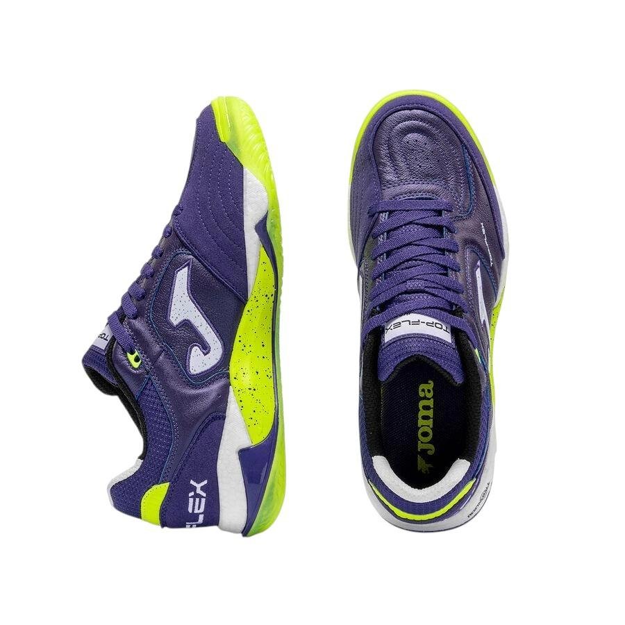Chuteira Futsal Joma Reactive Roxo/Amarelo 4