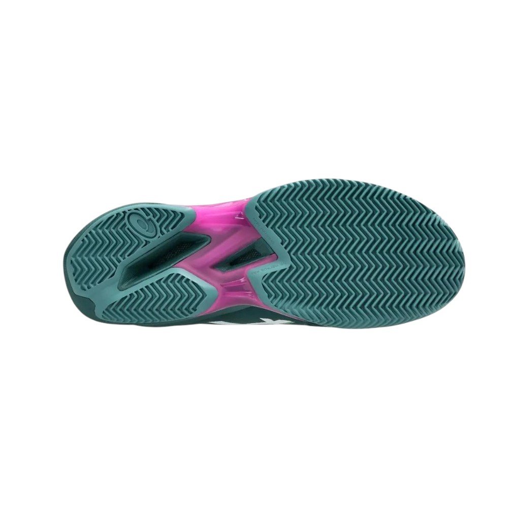 Tênis ASICS Solution Speed FF Clay Verde/Roxo 4