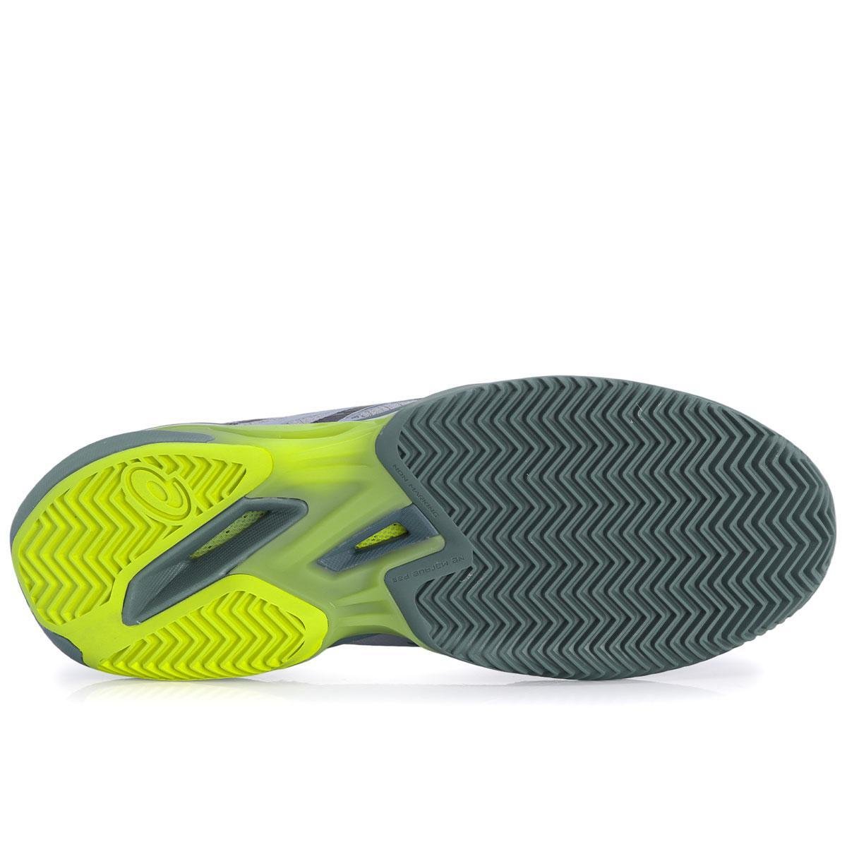 Tênis ASICS Solution Speed FF Clay Cinza/Verde 4